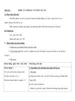 Tiết 32 :MIÊU TẢ TRONG VĂN BẢN TỰ SỰ doc