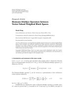 Báo cáo hóa học: 