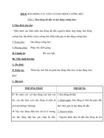 Tiết 8: DAO ĐỘNG TẮT DẦN VÀ DAO ĐỘNG CƯỠNG BỨC doc