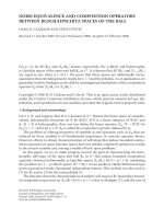 Báo cáo hóa học: 