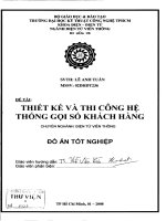 Thiết kế và thi công hệ thống gọi số khách hàng