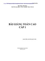 bai giang toan a1 dai hoc cong nghiep thuc pham_1 ppt