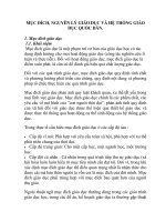 MỤC ĐÍCH, NGUYÊN LÝ GIÁO DỤC VÀ HỆ THỐNG GIÁO DỤC QUỐC DÂN doc
