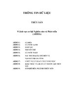 Báo cáo nghiên cứu nông nghiệp 