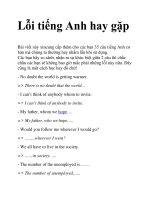 Lỗi tiếng Anh hay gặp pot