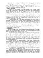 Cấp giấy phép lưu hành xe quá tải trọng, xe quá khổ giới hạn, xe bánh xích, xe vận chuyển hàng siêu trường, siêu trọng trên đường bộ ppt