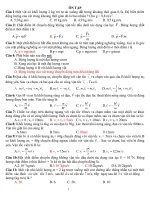 Ôn tập trắc nghiệm vật lý pdf