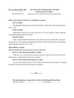 ĐỀ THI THỬ NĂM 2010 SỐ 3__Môn lịch sử pdf