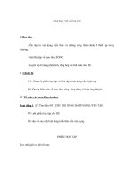 BÀI TẬP VỀ SÓNG CƠ doc