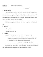 TIẾT 116 :MÙA XUÂN NHO NHỎ docx