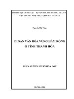 Di sản văn hóa vùng Hàm Rồng ở tỉnh Thanh Hóa