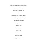 Quản lý hệ thống kết nối thẻ ATM liên ngân hàng