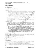 Tổ hợp và xác suất