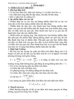 Ôn tập lý thuyết và bài tập vật lý 11 chương trình chuẩn