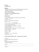 Tổng hợp để kiểm tra 45'''' pptx