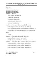 Tính toán thiết kế hệ thống xử lý nước thải công ty Vinacafe khu công nghiệp Biên Hòa I tỉnh Đồng Nai