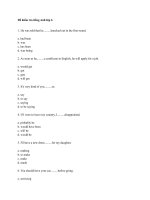 kiểm tra tiếng Anh 6 doc