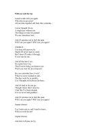 Will you wait for me potx