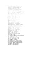 Chọn từ khác trong nhóm docx