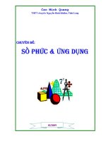 Số phức và ứng dụng
