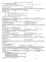 PHẢN ỨNG CỦA KIM LOẠI