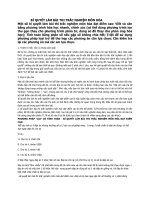 bí quyết làm bài thi trắc nghiệm môn hóa