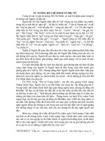 TƯ TƯỞNG HỒ CHÍ MINH VỀ PHỤ NỮ