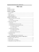 Đồ án hoạch định tài chính