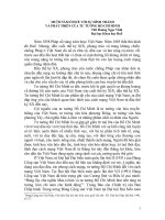 MƯỜI NĂM Ở HUẾ VỚI SỰ HÌNH THÀNH  VÀ PHÁT TRIỂN CỦA TƯ TƯỞNG HỒ CHÍ MINH