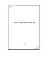 Đồ án thiết kế bộ nghịch lưu