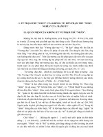 TỪ PHẠM TRÙ NHÂN CỦA KHỔNG TỬ, ĐẾN PHẠM TRÙ NHÂN NGHĨA CỦA MẠNH TỬ