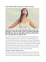 Cách nhận biết con gái có mệnh sướng