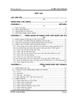 Thiết kế quy hoạch mạng lưới cấp nước khu du lịch cao cấp Đồi Hoa Sim địa điểm xã Dương Tơ huyện Phú Quốc tỉnh Kiên Giang