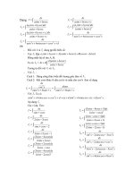 nguyên hàm lượng giác