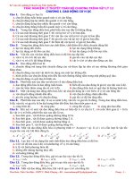 847 câu trắc nghiệm lí thuyết vật lí 12 của trần nghĩa hà