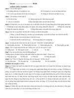 Đề kiểm tra ngữ văn tiết 57