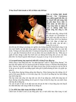 15 học thuyết kinh doanh có thể cải thiện cuộc đời bạn