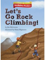 Lets go rock climbing