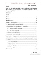 bài thảo luận chương 3  môi trường marketing