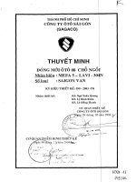 đóng mới ô tô 8 chỗ ngồi - ngô xuân quang