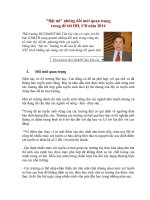 Bật mí về hướng ra đề thi ĐH CĐ năm 2014