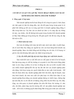 lập dự toán hoạt động sản xuất kinh doanh tại công ty hữu nghị đà nẵng