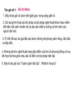 Phong cách văn học