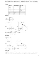 bài giảng nguyên hàm