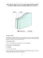 TCVN 7364   5 2004 về KÍCH THƯỚC và HOÀN THIỆN CẠNH sản PHẨM KÍNH dán AN TOÀN