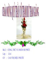 cộng trừ và nhân số phức