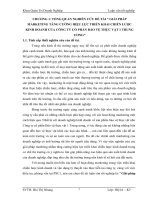 giải pháp marketing tăng cường hiệu lực triển khái chiến lước kịnh doanh công ty bảo vệ thực vật 1 trung ương