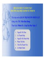 tiểu luận  hệ thống tiền lương theo hiệu quả công việc tại tổng công ty xây dựng số 1
