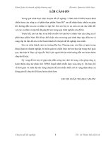 phân tích mô hình TOWS hoạch định quản trị chiến lược công ty cổ phần nam đô