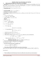 Phương pháp toạ độ trong mặt phẳng